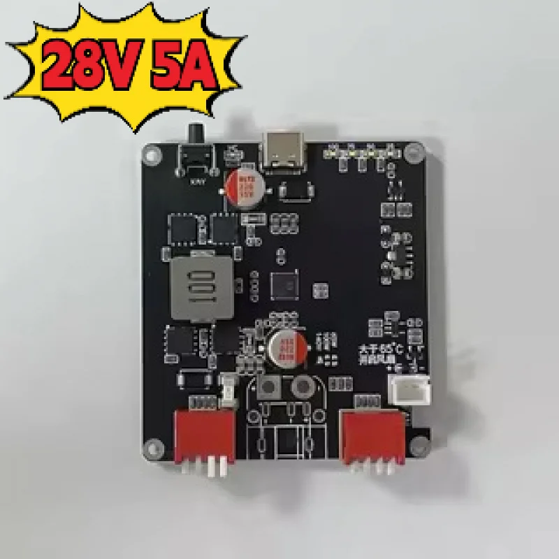 

140W USB-C PD3.1 Bidirectional Fast Charging Module | IP2366 Step-Up & Step-Down Board | 2–6S Li-ion Battery Charging | 28V 5A