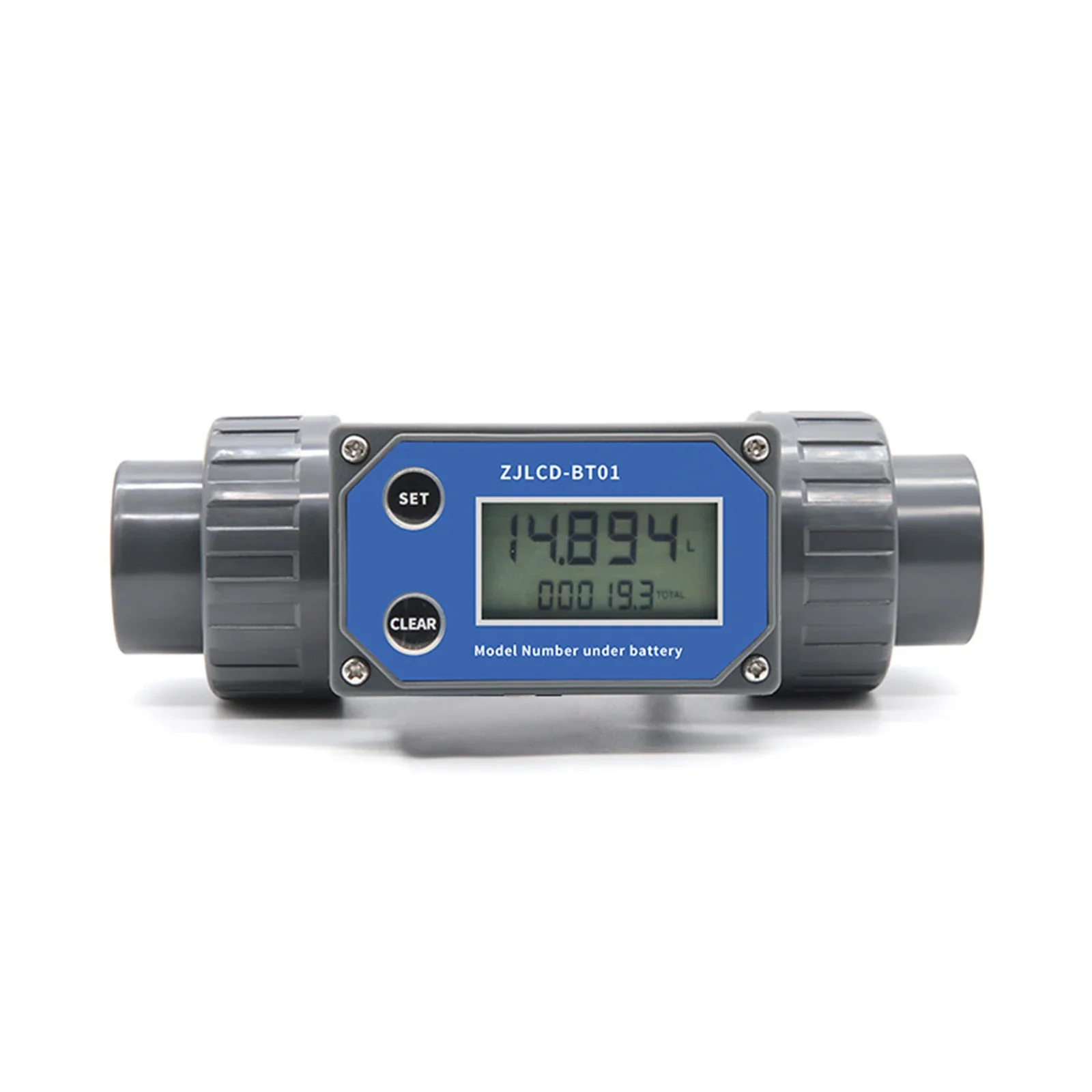 Digital Turbine Flow Meter Electronic Display Flowmeter Sensor Liquid Water Meter Farm Garden Agricultural Irrigation DN25-DN80