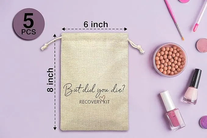 Hangover Recovery Kit Bags, But Did You Die?Bachelorette Party Hangover Kit Bags Hangover Kit Supplies For Bridal Shower, Weddin