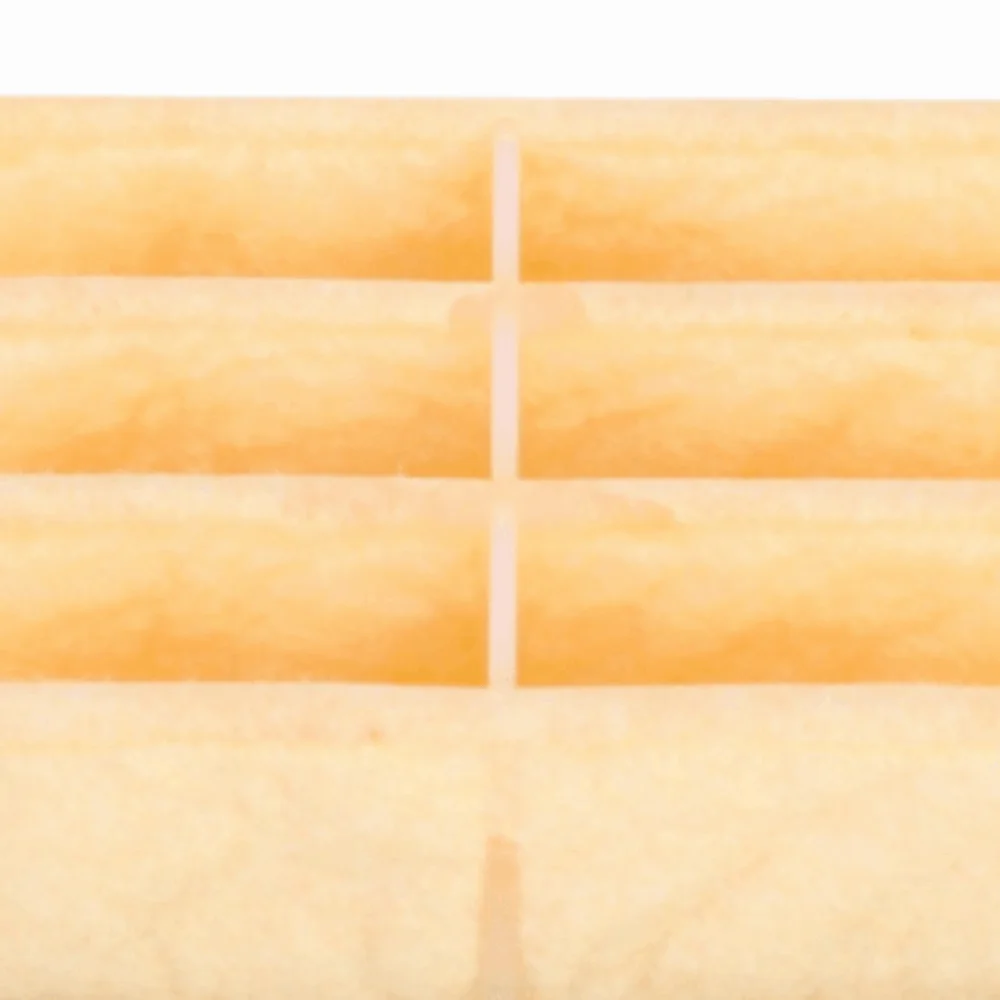 2PCS Plastic Chainsaw Air Filter Yellow Rectangular Replacement Air Filter for Husqvarna 261 262 268 272 272XP 394