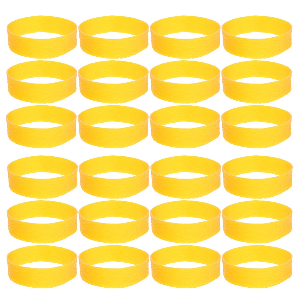 45pcs Wide Rubber Bands Heavy Duty Thick Elastic Bands For Household Fixation Tie Garbage Can Outdoor Survival Bulk