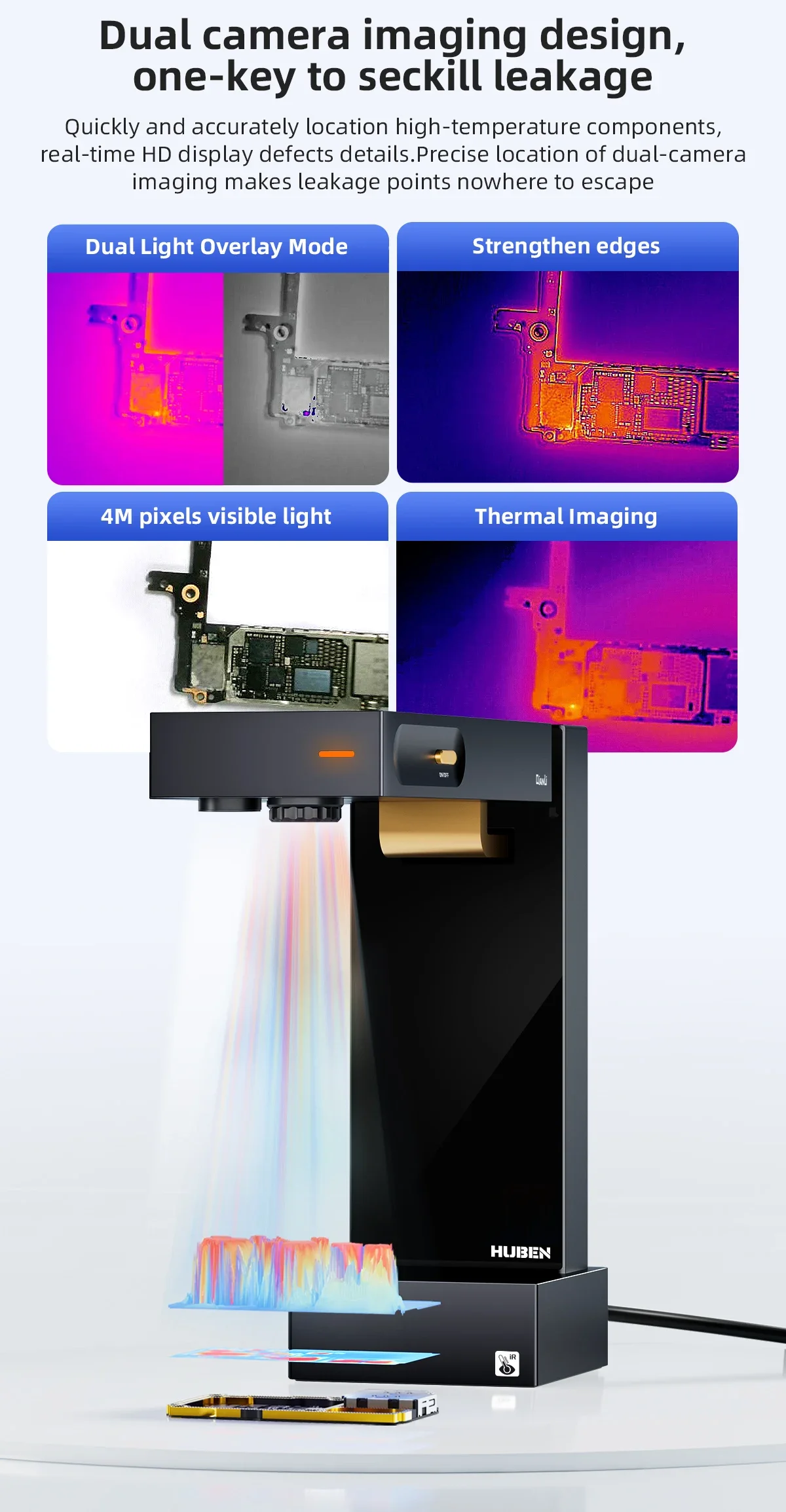 QianLi L256 Katlanabilir Terma - Pcb Short Circuit Thermal Diagnostics incelemesi ve fiyatı