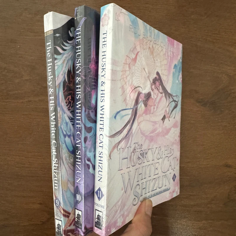 3 Books Set The Husky & His White Cat Shizun Vol 9+10+11 English Danmei BL Xianxia Novel Erha Complete Late Chapter Fiction Book