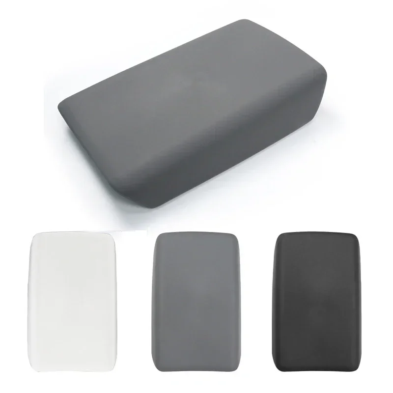 For Tesla Model 3 Y 2023 2024 Armrest Protector Box Cover White Soft TPE Center Console Panel Pad Model3 Highland Accessories
