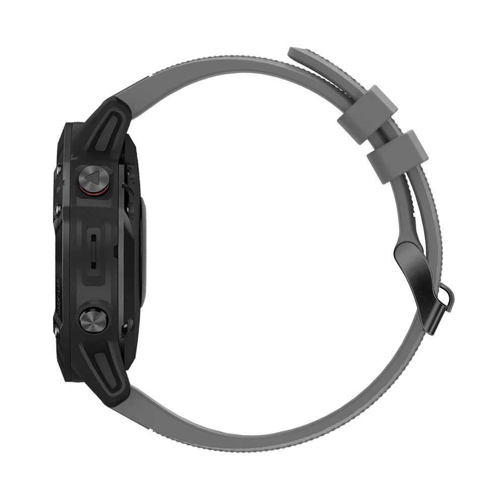 Gelang jam 22mm untuk Garmin insting gelang silikon tali pas cepat dengan gelang tekstur kompatibel untuk Garmin Fenix 7 /7pro