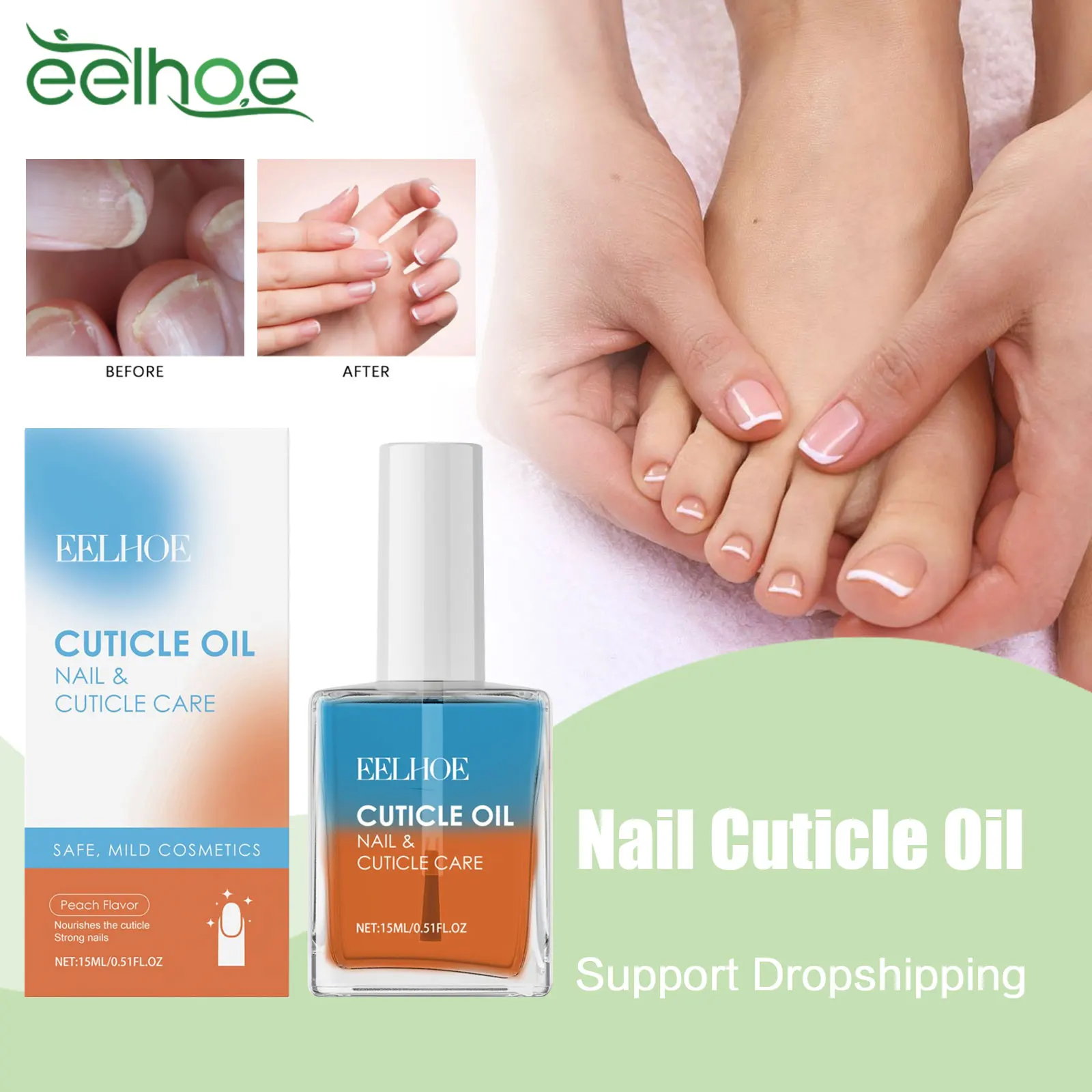 

Nail Cuticle Oil Repair Damaged Discolored Cracked Nail Anti Onychomycosis Paronychia Infection Nail Revitalizer Nourishment Oil