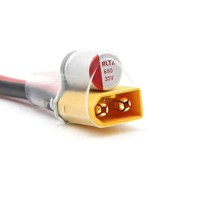 Picture 5: XT60 6S Drone Power Plug Cable 12AWG Cross-machine Motive Force Silicone Wire 35V Power Solid-state Capacitor Power Supply Line