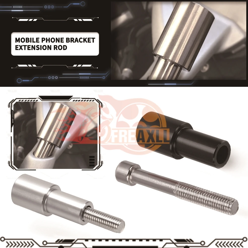 FOR BMW K 1600 GT GTL B K1600GT K1600GTL R 1200 1250 RT R1200RT R1250RT 2014-2020 Phone Navigation Bracket Extension Rod 2019
