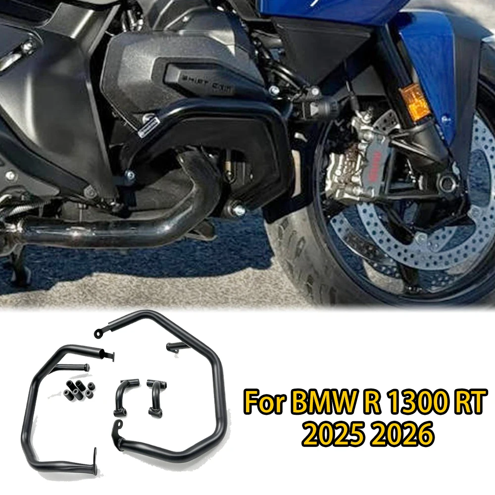 Heavy Duty Motorcycle Engine Guard Highway Crash Bars Front Bumper Protection For BMW R1300RT R 1300 RT 2025 2026