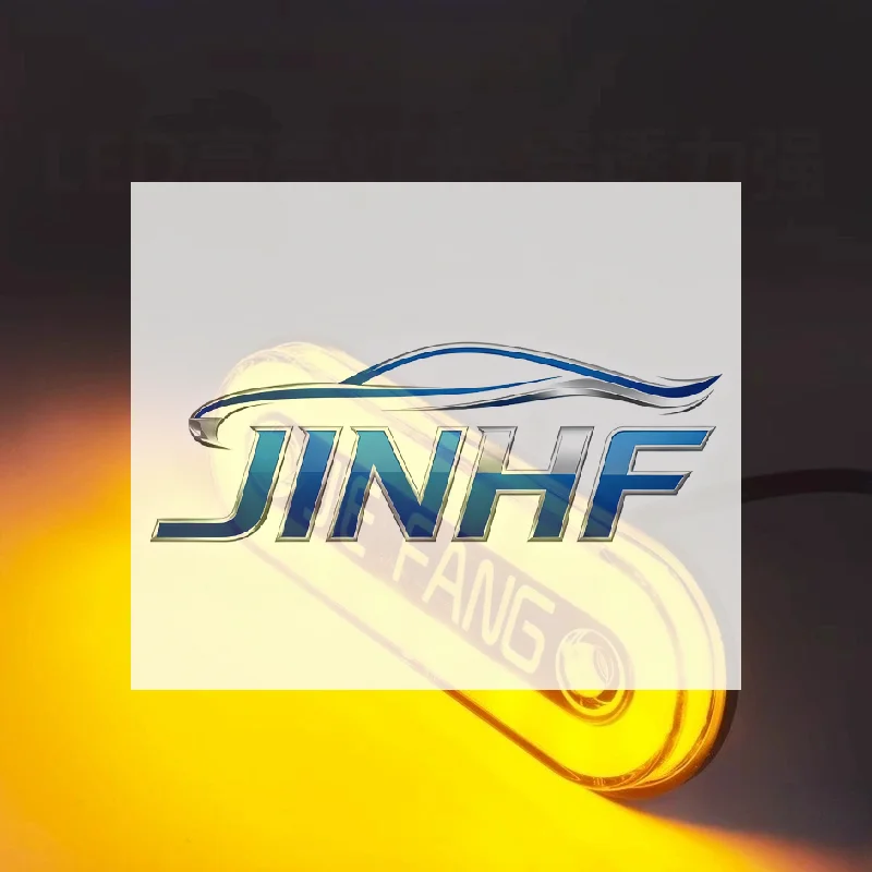 

1 шт., светодиодные боковые маркеры высокой видимости 12 В/24 В, мигающие и постоянные режимы освещения для грузовых прицепов и мотоциклов