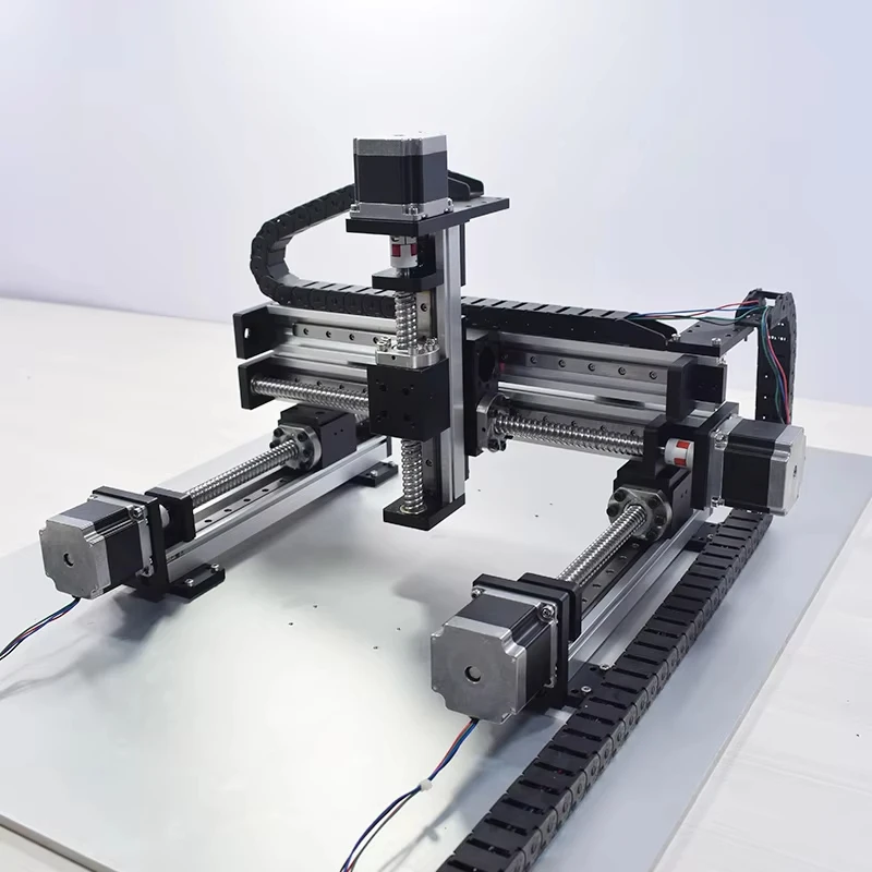 QRXQ RXSN40XYZ-L Guida Modulo lineare Tavolo scorrevole a manovella Tavolo scorrevole a vite elettrico Croce Piccolo banco da lavoro di precisione