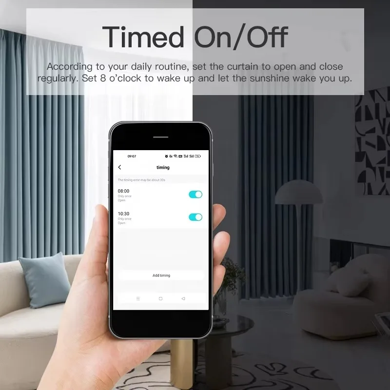 For 3 in 1 Smart Curtain Robot Opener Tuya WiFi Remote Control Wireless Automatic Curtains Driver with For Alexa Google Home