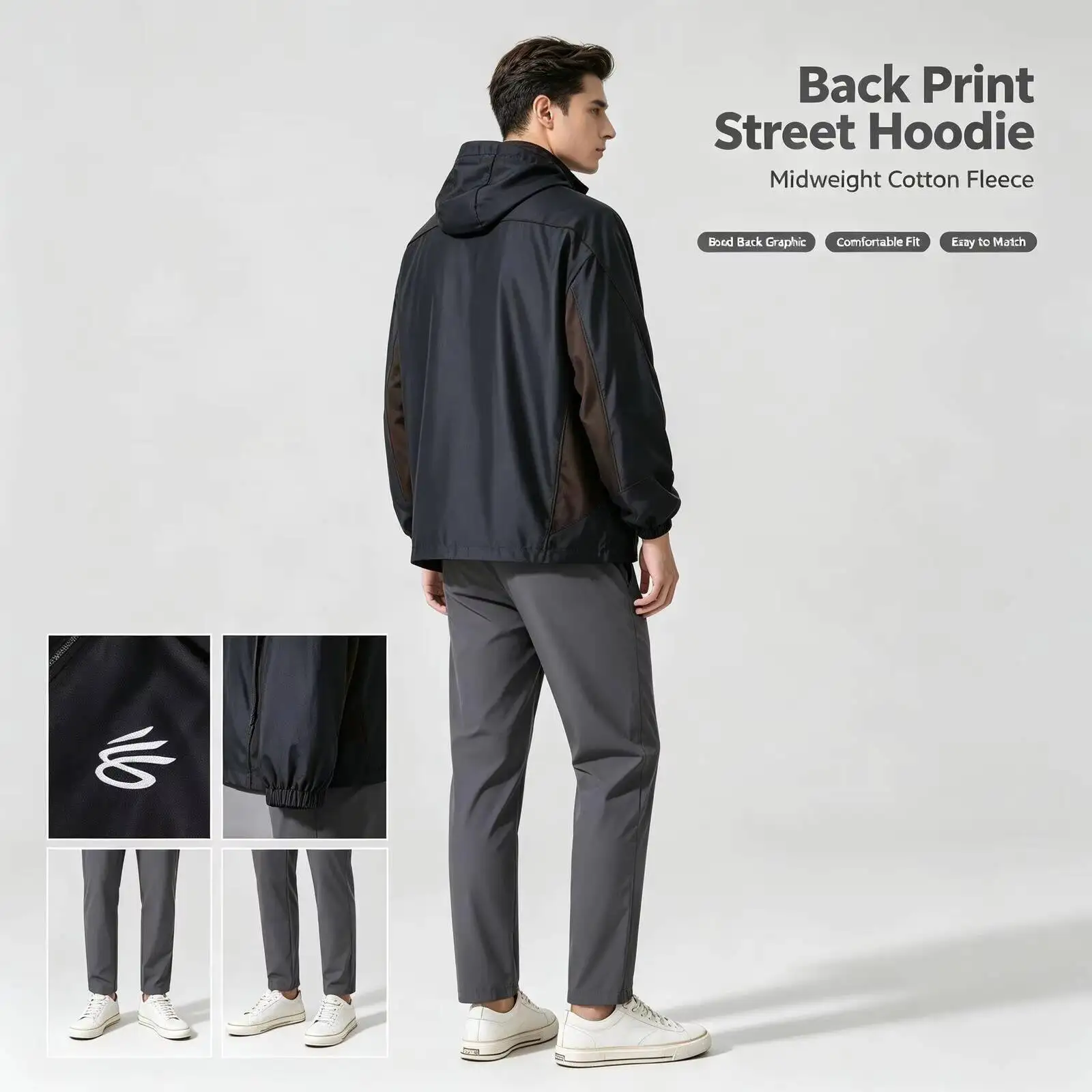 New Under Armour Men's Sportswear Running Training Windproof Outdoor Casual Knitted Stand-Up Collar Jacket 6012758-016
