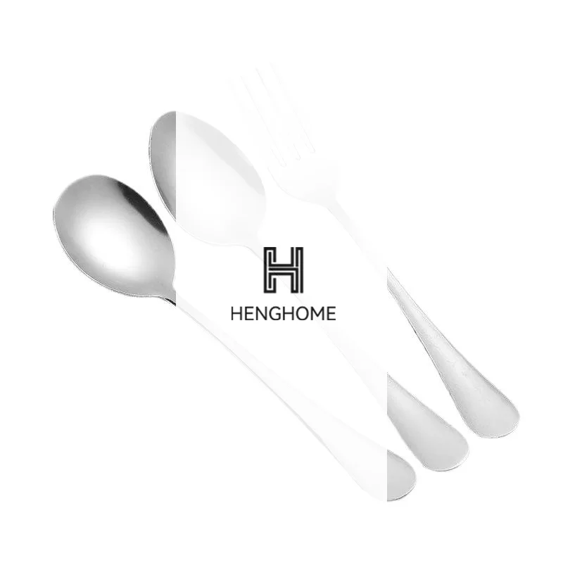 1 Set Stainless Steel Spoon Fork Set, Simple And Beautiful, Dishwasher Safe And Necessary For Every Household