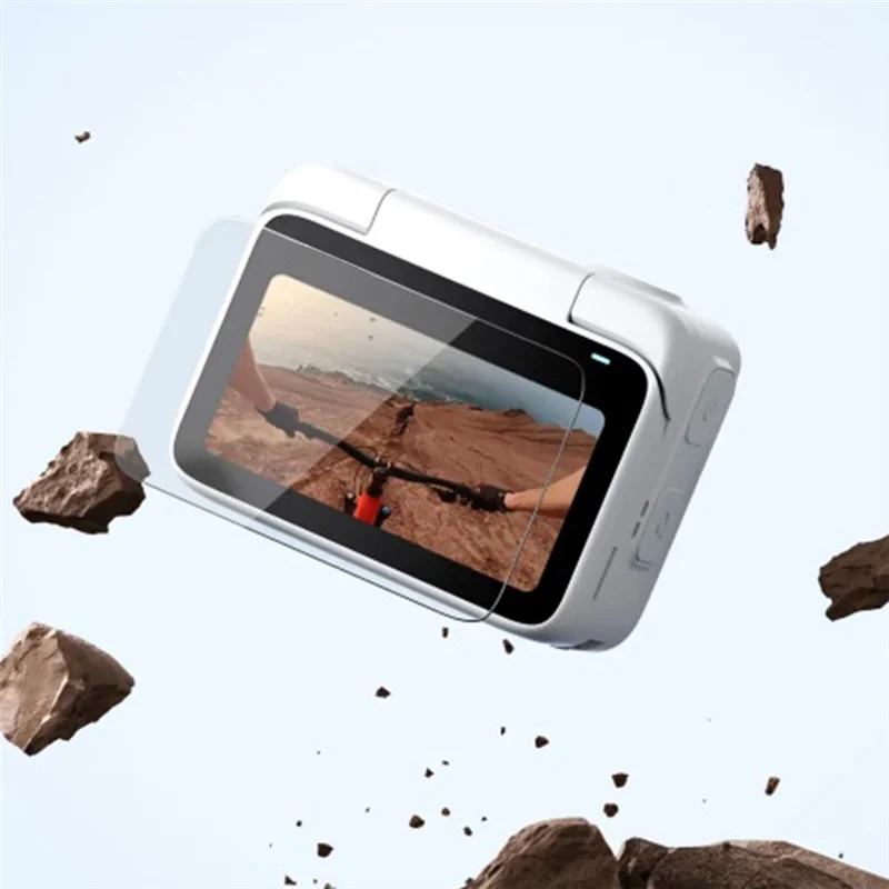 ELEC-كاميرا فيلم المقسى ل Shadowstone Insta360 GO 3S حامي الشاشة الزجاج المقسى فيلم الإبهام كاميرا الملحقات