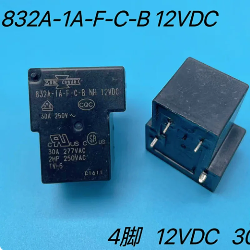 832A-1A-F-C-B 12V 30A new relay