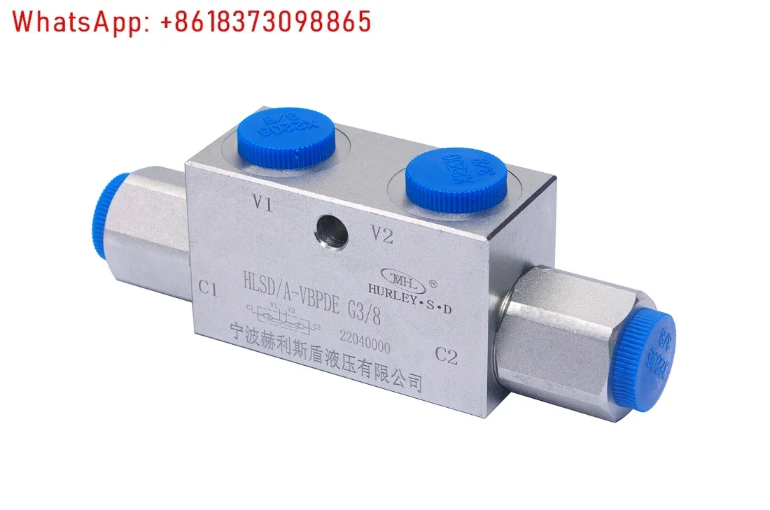 Hydraulic two-way hydraulic lock Agricultural machinery cylinder lock Lifting platform A-VBPDEVRDEVRDDG1/4G3/8G1/2