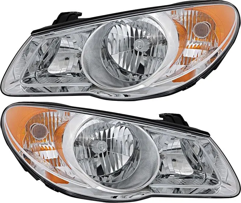 

Набор ламп для фар Hyundai Elantra 2007 2008 2009, галогенная сторона водителя и пассажира