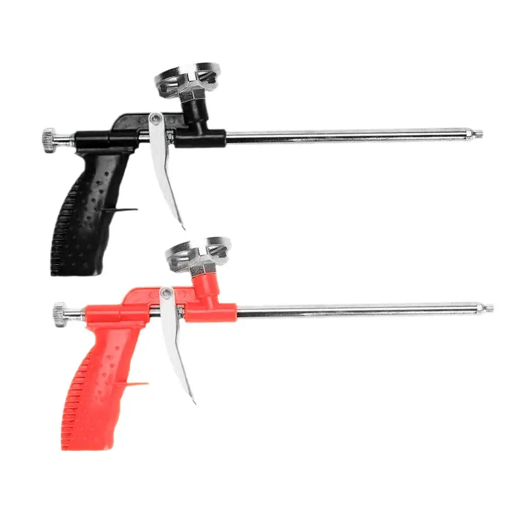 Pistola de espuma de poliuretano de metal de montagem de espuma de cola de espuma de poliuretano vedador de espuma arma ferramentas de construção de isolamento de vedação de enchimento