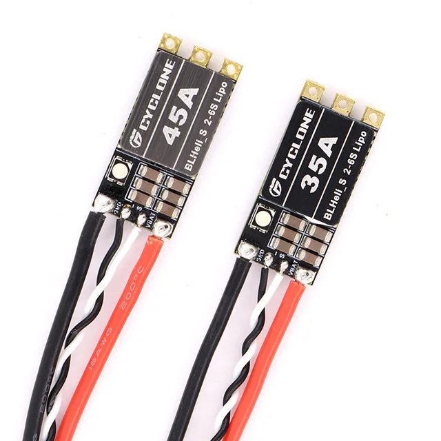 طائرة مروحية بدون طيار طراز BLS 35A 45A BLHeli_S تحكم في سرعة الإعصار ESC مزودة بإمداد طاقة 2-6S DShot 600 Oneshot 125 متوافقة مع RC F3 F4 F7 FPV