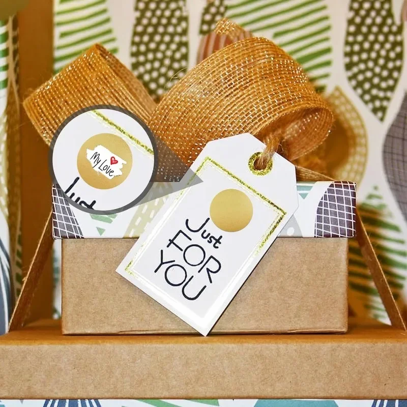 Gold Silver Scratch Off Stickers Round Shape Labels Sticker DIY Handmade for Game Scratch Sticker Labels Party Gifts Supplies