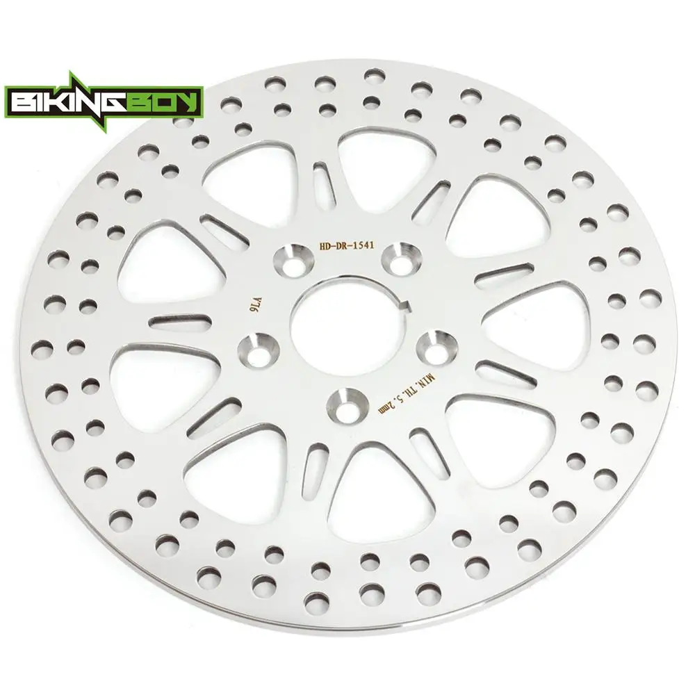 BIKINGBOY FLSTF Fat Boy FXSTC Custom FXSTS Springer 90 91 92 93 94 95 96 97 98 99 FXWG 82-86 FXSTSB Rear Brake Disc Disk Rotor