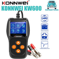 KONNWEI KW600 Car Battery Tester 12V 100 to 2000CCA 12 Volts Battery Tools for the Car Quick Cranking Charging Diagnostic