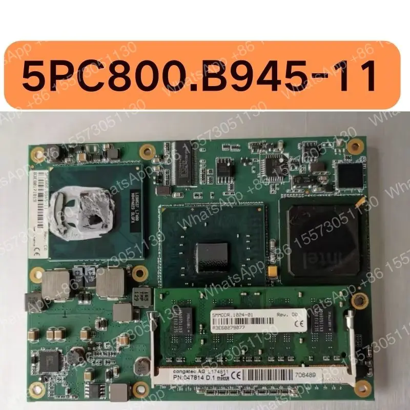 The second-hand 5PC800.B945-11 CPU board tested OK and its functions are intact