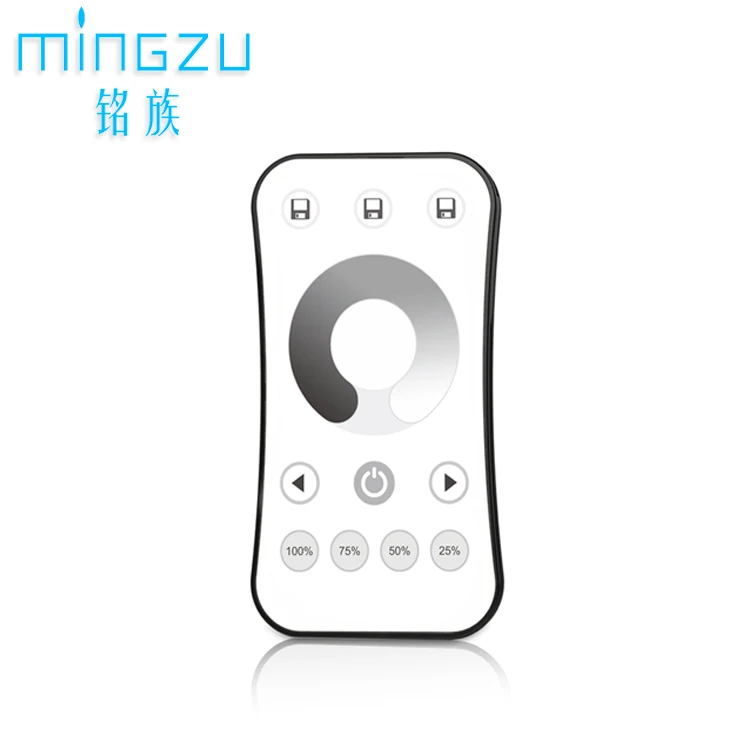 

LED single zone dimming remote controller R6 wireless 2.4G signal 12V lamp with light strip brightness adjustment