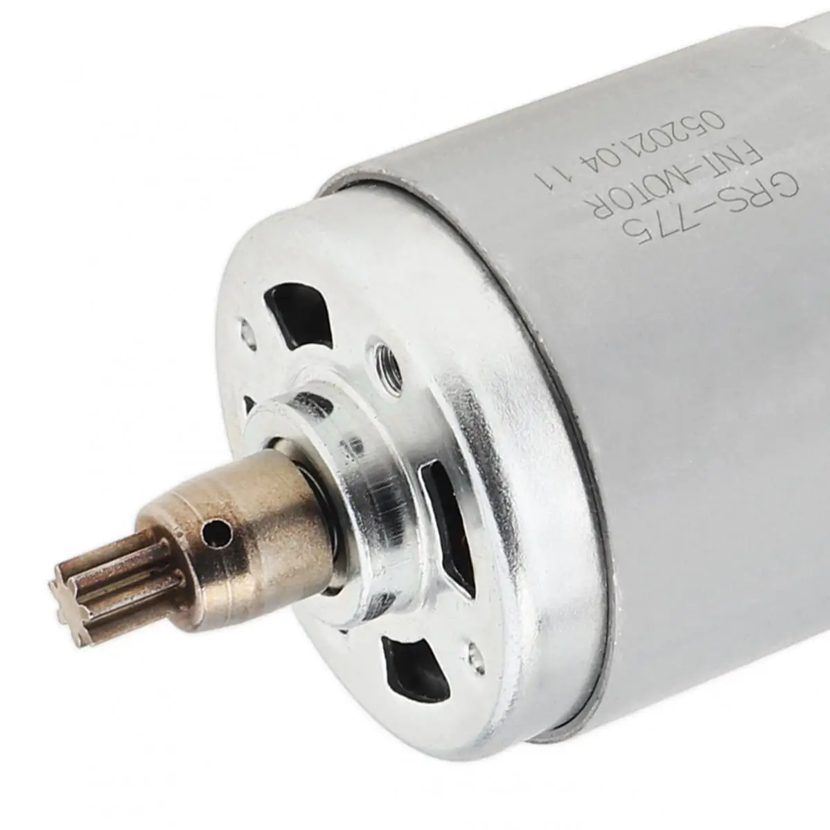 Motor de CC GRS775, Motor de 7 dientes, 10,8-25V, 7500-15000RPM, Motor Universal para llave eléctrica, taladro inalámbrico, herramientas eléctricas