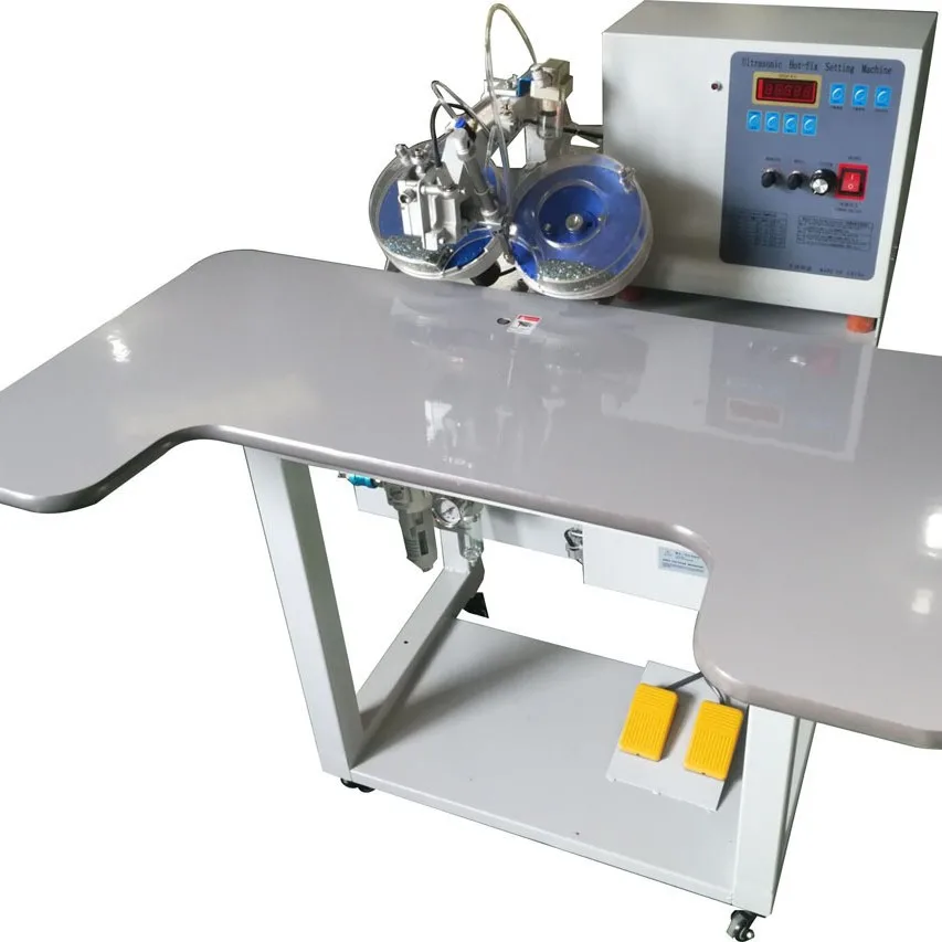 Semi-Automatic Ultrasonic Rhinestone Fixed Resourceful Thermosetting Rhinestone Shaping Machine Embroidery Stone Shaping Machine