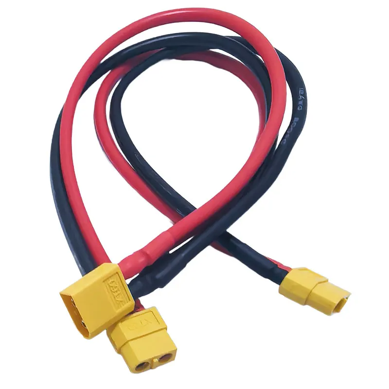 XT60 Parallel Y Splitter Cable 12AWG Silicone Wire 1 Female to 2/3Male  1 Male to 2/3Female XT-60 Adapter Wire