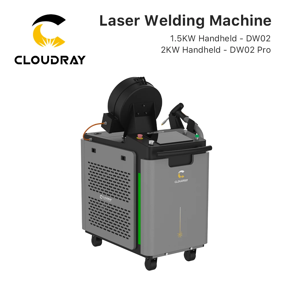 Cloudray 1500W 2000W Laser Welding Machine Laser cleanning System One Touch Setup Simple Operation With Door Switch Interlock