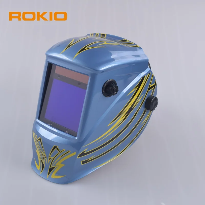 Welding Caps PP True Color Dual-layer Auto Darkening TIG/MIG Welding Helmet Solar/Lithium Power Welding Hood