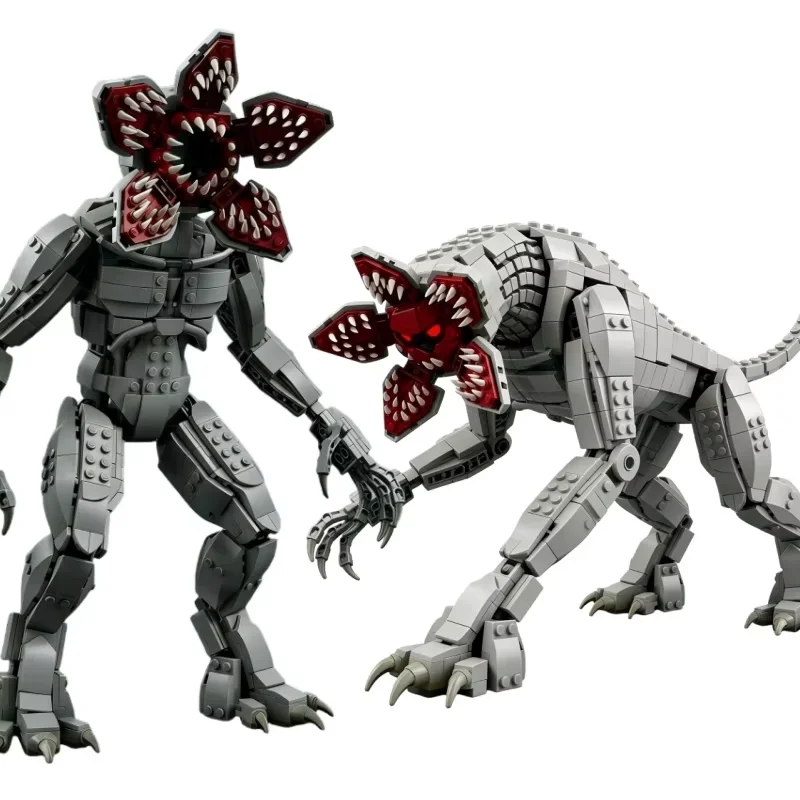 

Hot Carnivorous Plant Giant Devil Demogorgon Vecna Models Buliding Blocks Bricks Construct Toys Gifts Turn The World Upside Down