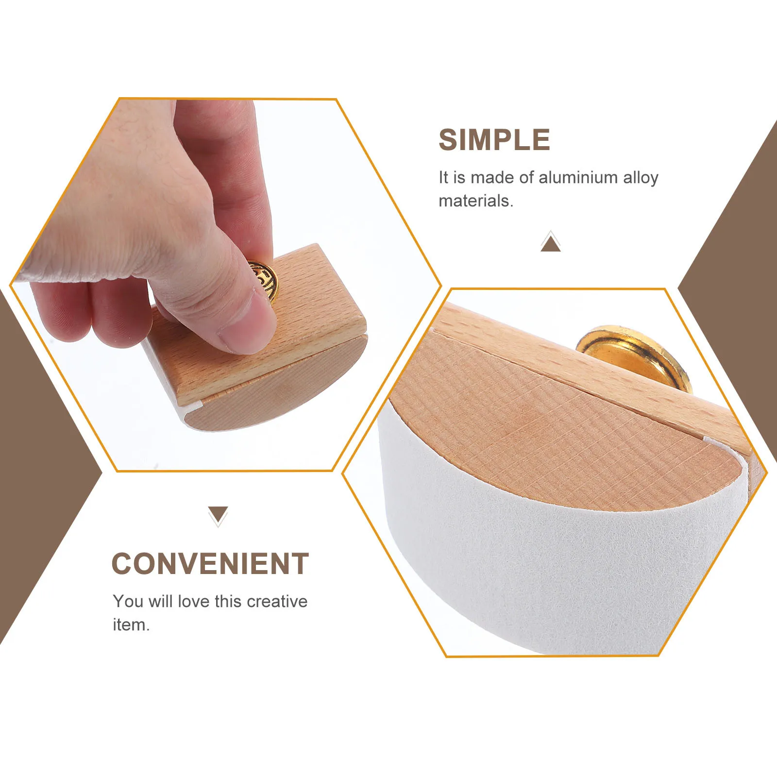 

Wooden Rocker Blotter Ink Absorber Quick Dry Tool for Fountain Pen Writing WD165 Silver Brown Portable Calligraphy Stationery