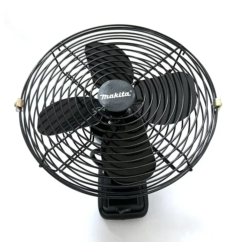 ماكيتا 20 فولت 10000/20000 مللي أمبير 8 بوصة لاسلكية في الهواء الطلق الصيد سطح المكتب المحمولة مروحة معدنية مروحة الرياح القوية مروحة التخييم