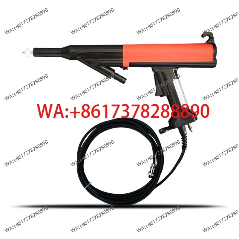Manual automatic powder spraying gun, oblique powder spraying electrostatic spraying machine