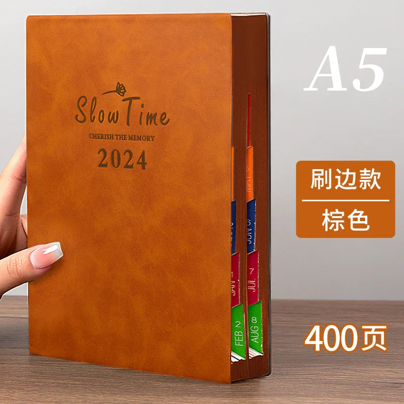 Business Notebook angepasst Zeitplan diese Arbeit Notebook dickes Buch Großhandel A5 Kalender Zeitplan Briefpapier Monats planer