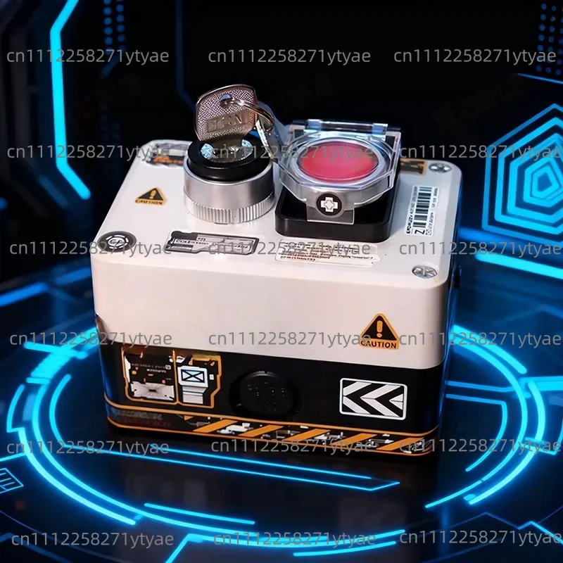 Suitable for Computer Host Wired Switch Button ButtonDesktop Chassis External Major Decision DoubleSwitch