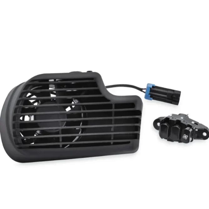 

Motorcycle Air Defelctor Mid Frame with Cooling Fan for Harley Touring 2017-2022