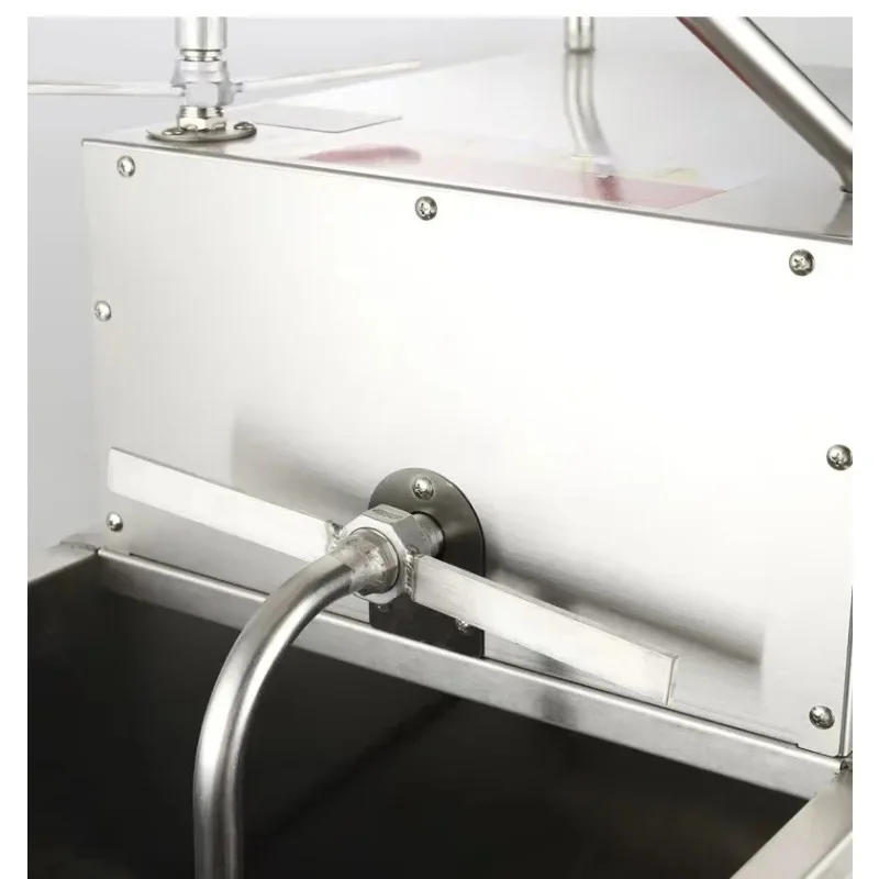 

Commercial Stainless Steel Deep Fryer Mobile Oil Filter Cart Machine