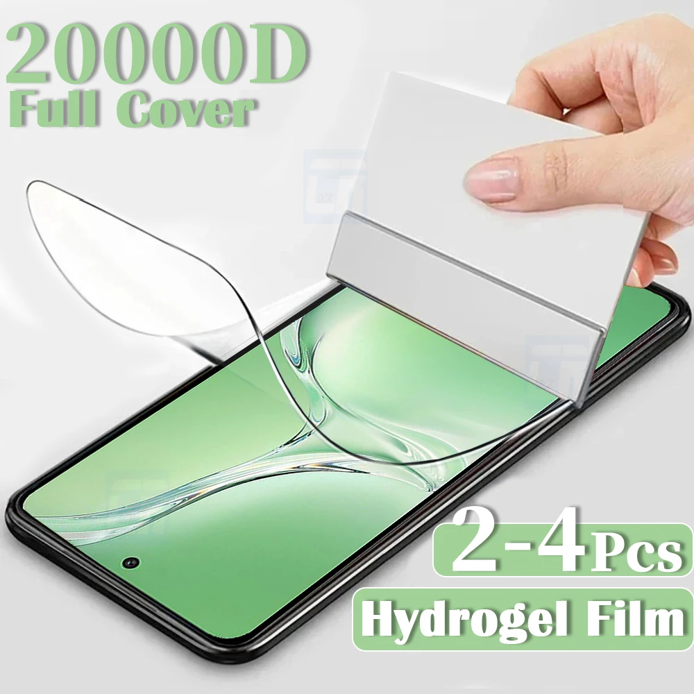 

2-4Pcs Soft Silicone Hydrogel Film For Oppo K12 K12X K11 K11X Screen Protectors For Oppo Reno Ace 2 2Z 2F 3 Youth A91 AX7 AX5S