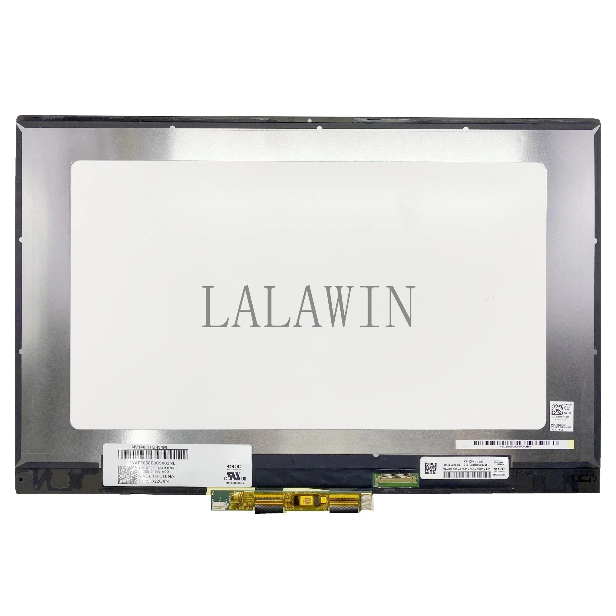 Для Dell Inspiron 5400 5000 P126G 14-5000 5406 NV140FHM-N4M без рамки ЖК-дисплей с сенсорным экраном и дигитайзером, сменный сборный дисплей