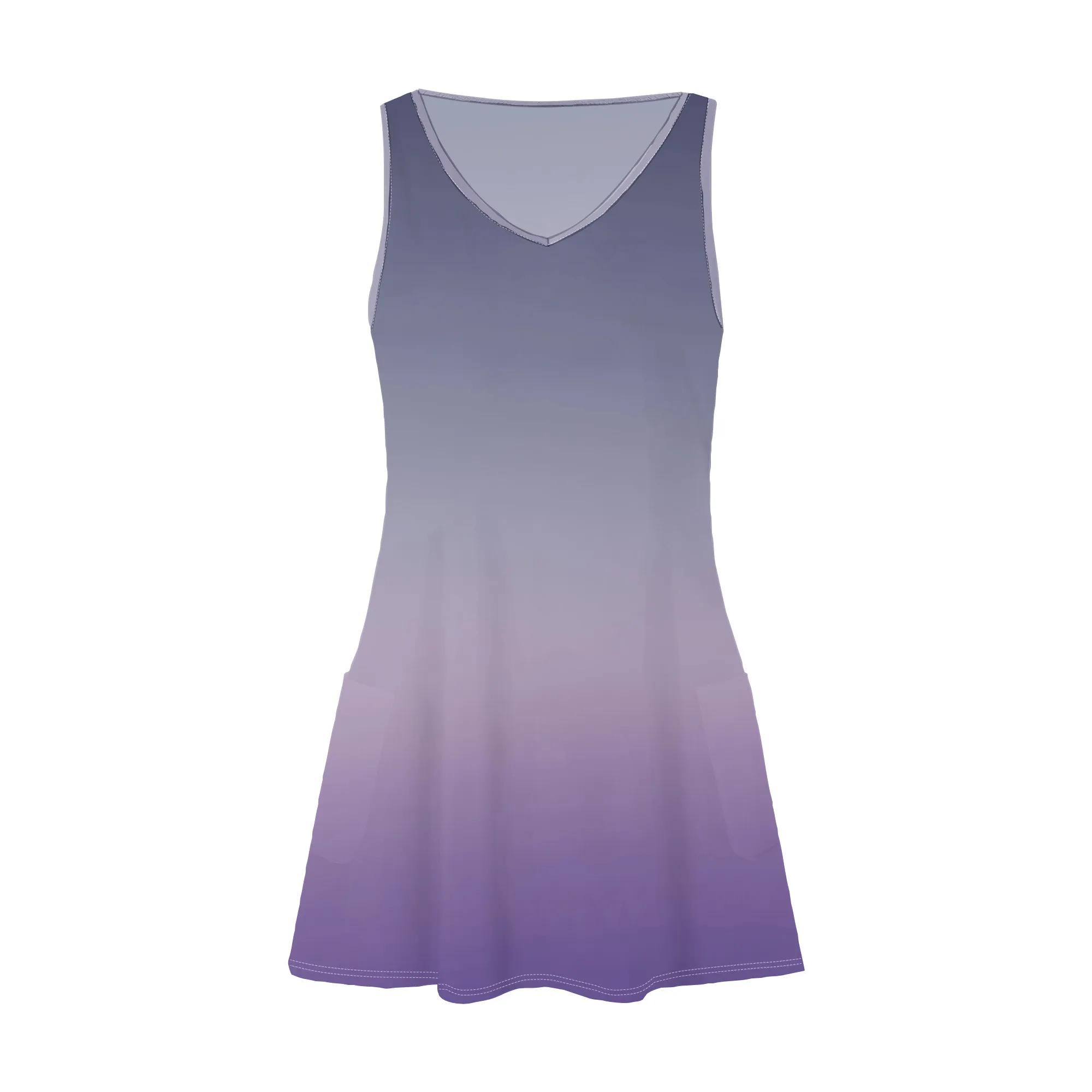 Sundresses for Women 2025 Summer Casual V Neck Sleeveless Sun Dresses Boho Tank Dress Beach Dresses with Pockets