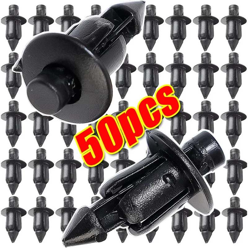 10-100pcs Motorbike Bicycle Fairing Rivet Setting Panel Plastic Fastener Clips For Suzuki Kawasaki Yamaha Motorcycle Accessories
