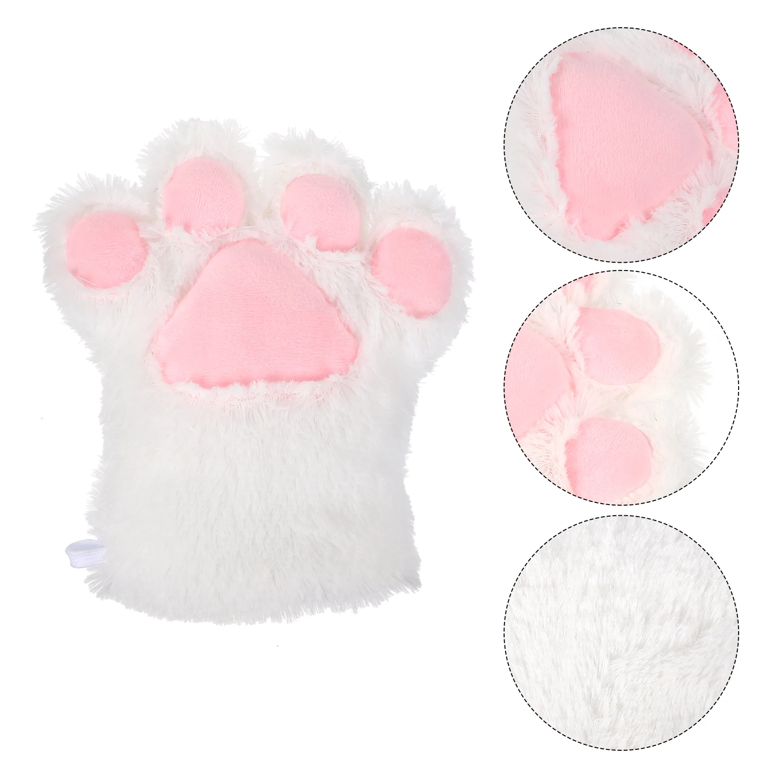 Glove Bear Claw Gloves Performance Prop Girl Warm Kids Accessory Cosplay White Miss