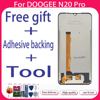 For DOOGEE N20 Pro + LCD Display + Touch Screen+Free adhesive backing+Tool