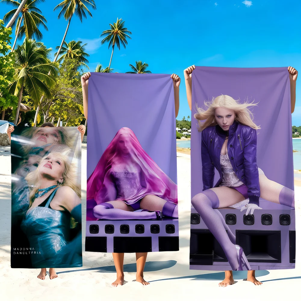 Singer M-Madonna Confessions II Towel Soft Beach Towels Trip Swim Pool Bathing Towel Gym Spa Home Decor Gift Holiday