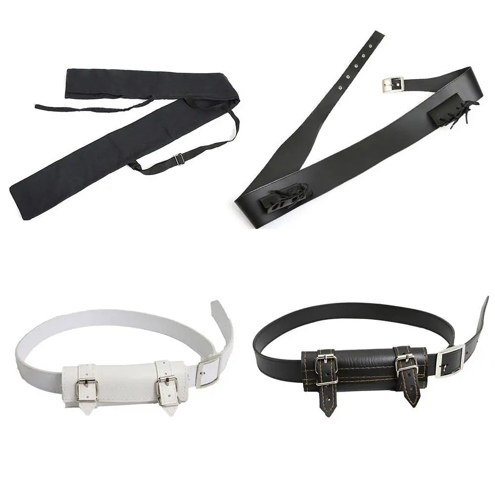 

PU Leather Belt For Katana Belt Demon Slayer Belt Rapier Strap Belt Holster Sword Belt Waist Sheath Scabbard Holder 110CM